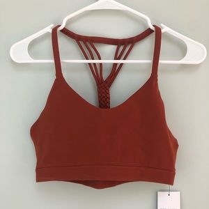 Glyder Vitality Bra: Burnt Amber